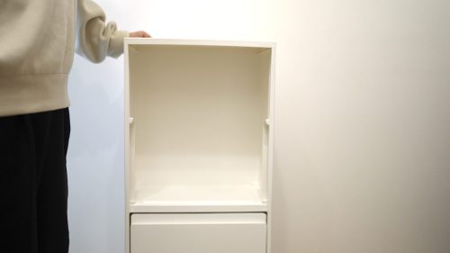 ボックスを外した状態のKEYUKAゴミ箱